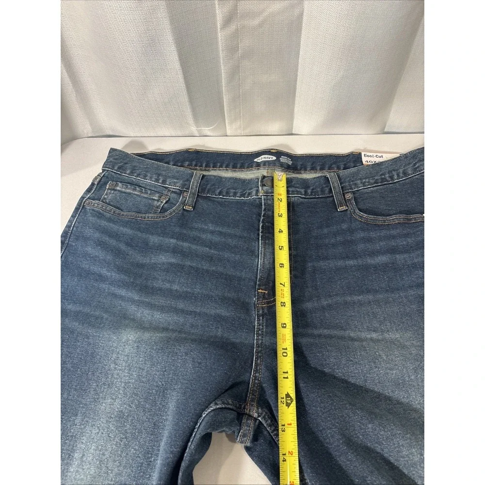 NWT Old Navy Jeans Mens 40x30 Bootcut Dark Wash Stretch Denim Flex Pants